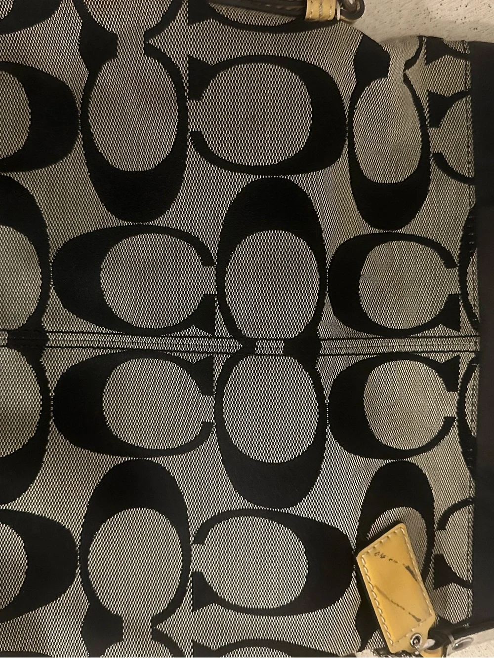 Coach Signature C Convertible Crossbody Handbag – Black/Tan